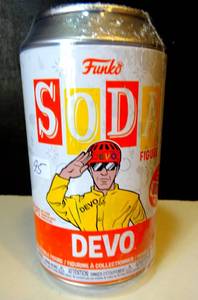 lot 95 image: Funko SODA Devo (Satifaction)(SEALED CAN) 8000 Pcs $$