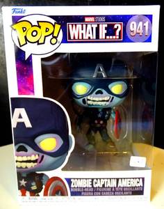 lot 99 image: POP What If... - Zombie Captain America, #941