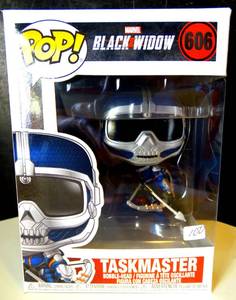 lot 100 image: Funko POP Black Widow Movie TASKMASTER #606