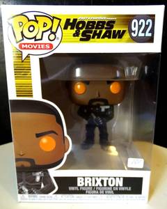 lot 101 image: Funko Pop Hobbs & Shaw Brixton Figure #922