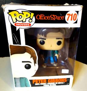 lot 110 image: Funko Pop Movies Office Space Peter Gibbons #710