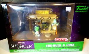 lot 113 image: Funko Mini Moments SHE HULK & HULK Bruces Bar