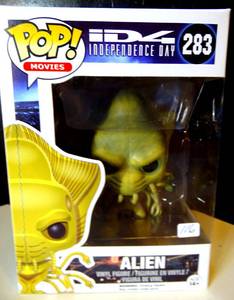lot 116 image: FUNKO POP ID4 Independence Day #283 Alien