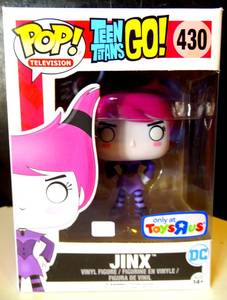 lot 117 image: Funko Pop Teen Titans Go JINX #430 $