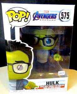 lot 143 image: Hulk Funko Pop #575 Marvel Avengers Endgame