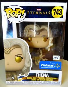 lot 146 image: Funko POP Marvel Eternals THENA #743 Walmart