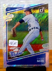 lot 164 image: 2021 Donruss Casey Mize The Rookies Rapture #TR5
