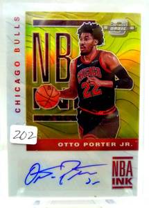 lot 202 image: RARE 2019-20 Optic NBA Ink Otto Porter Jr. Autograph