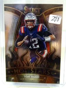 lot 298 image: 2020 Panini Select Hot Stars Tom Brady SP
