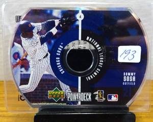 lot 193 image: 1999 Upper Deck PowerDeck #4 SAMMY SOSA
