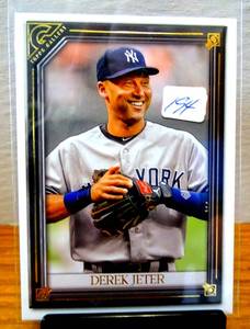 lot 194 image: 2021 Topps Gallery Derek Jeter 174 New York Yankees