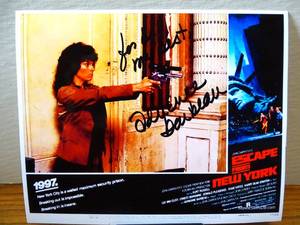 lot 86 image: BIG $ ITEM - Adrienne Barbeau Autographed 5 X 6 INSCRIBED ESCAPE FROM NEW YORK Photo
