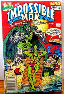 lot 208 image: The Impossible Man Summer Vacation Spectacular #1 (1990) $$$