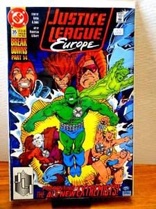 lot 220 image: Justice League Europe #35 1992 DC Comics