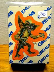 lot 246 image: Gremlins Cards (1984 Topps) Sticker #10