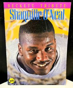 lot 273 image: SHAQUILLE ONEAL BECKETT TRIBUTE # 4 MAG 1994