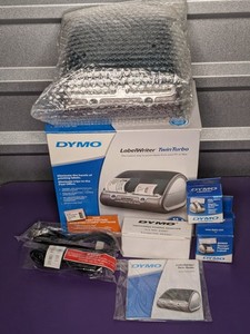 lot 16 image: DYMO LabelWriter 450 Twin Turbo Direct Thermal Label Printer Model 93085 - NEW