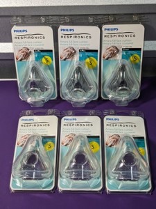 lot 47 image: Lot of 6 - Philips Respironics Amara Full-Face Cushion - Small - NEW