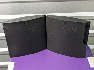 lot 53 image: Lot of 2 - PlayStation 3 Console System Only