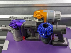 lot 99 image: Lot of 3 - Dyson Cordless Vacuum Cleaner Motors Only
