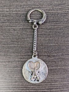 lot 105 image: Sterling Silver Tennis Keychain 10.2grams