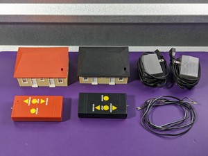 lot 130 image: Lot of 2 - Life Like Remote Control Station Depot With Sound