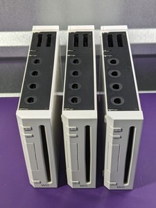 lot 137 image: Lot of 3 - Nintendo Wii Console System Only - GameCube Games Compatible