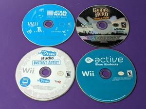 lot 177 image: Lot of 4 - Nintendo Wii Games