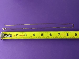 lot 208 image: 14K Gold Necklace Scrap - 1.6grams
