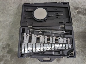 lot 230 image: CB700 Xylophone w Plastic Carrying Hardcase