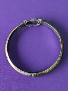 lot 277 image: Sterling Silver 925 Bracelet - 8.2grams