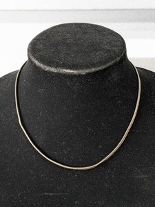lot 284 image: 15 Sterling Silver Necklace - 13.6grams