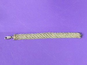 lot 286 image: Sterling Silver Bracelet - 14.5grams