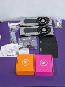 lot 307 image: Geforce GTX 1080 Graphic Card Parts