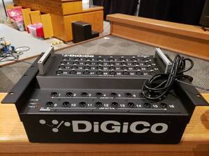 lot 2 image: DiGiCo D-Rack w Audio Interface Isolator Module.  Was in service just a few weeks ago