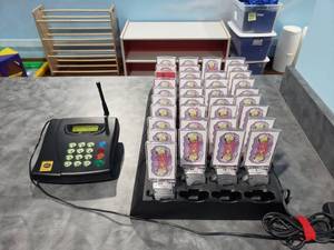 lot 41 image: NTN Complete 36 Piece Restaurant Paging System