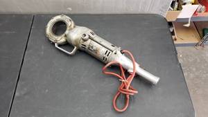 lot 8 image: Ridgid Power Drive Pipe Threader, Model 700  WOW