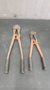 lot 36 image: 2 Pairs of Bolt Cutters.  Includes MCC 450 (18) and MCC 350 (14)