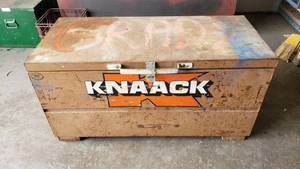 lot 54 image: Knaack Jobsite Vault Box
