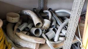 lot 62 image: Large Quantity of Conduit Pipe Fittings.  2 Pipe Up to 4