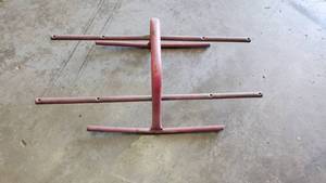lot 68 image: Wire Spool Rack.  Holds 8 Spools.