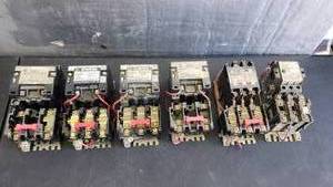 lot 73 image: Lot of 6 Square D Magnetic Motor Starters