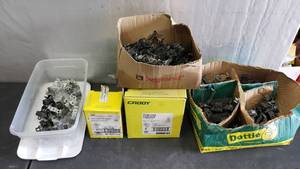 lot 95 image: Large Quantity of Conduit Snap Clamps and Purlin Clips