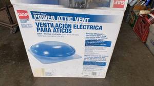 lot 167 image: Master Flow Power Attic Vent