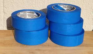 lot 51 image: SCOTCH BLUE PAINTERS TAPE - ASSORTED SIZES (X MONEY)