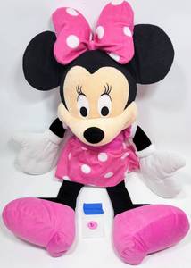 lot 91 image: LARGE MINNIE MOUSE PLUSH