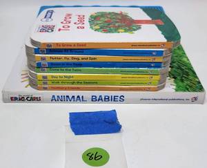 lot 86 image: THE WORLD OF ERIC CARLE SET OF READING BOOKS
