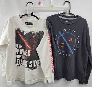 lot 108 image: LOT OF 2 LONG SLEEVE SHIRTS SIZE 67