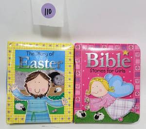 lot 110 image: LOT OF 2 KIDS BOOKS