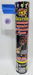 lot 111 image: TNT BRAND CONFETTI CANNON - NEW